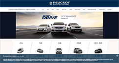 Desktop Screenshot of professional.peugeot.lu