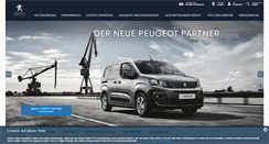 Desktop Screenshot of professional.peugeot.de
